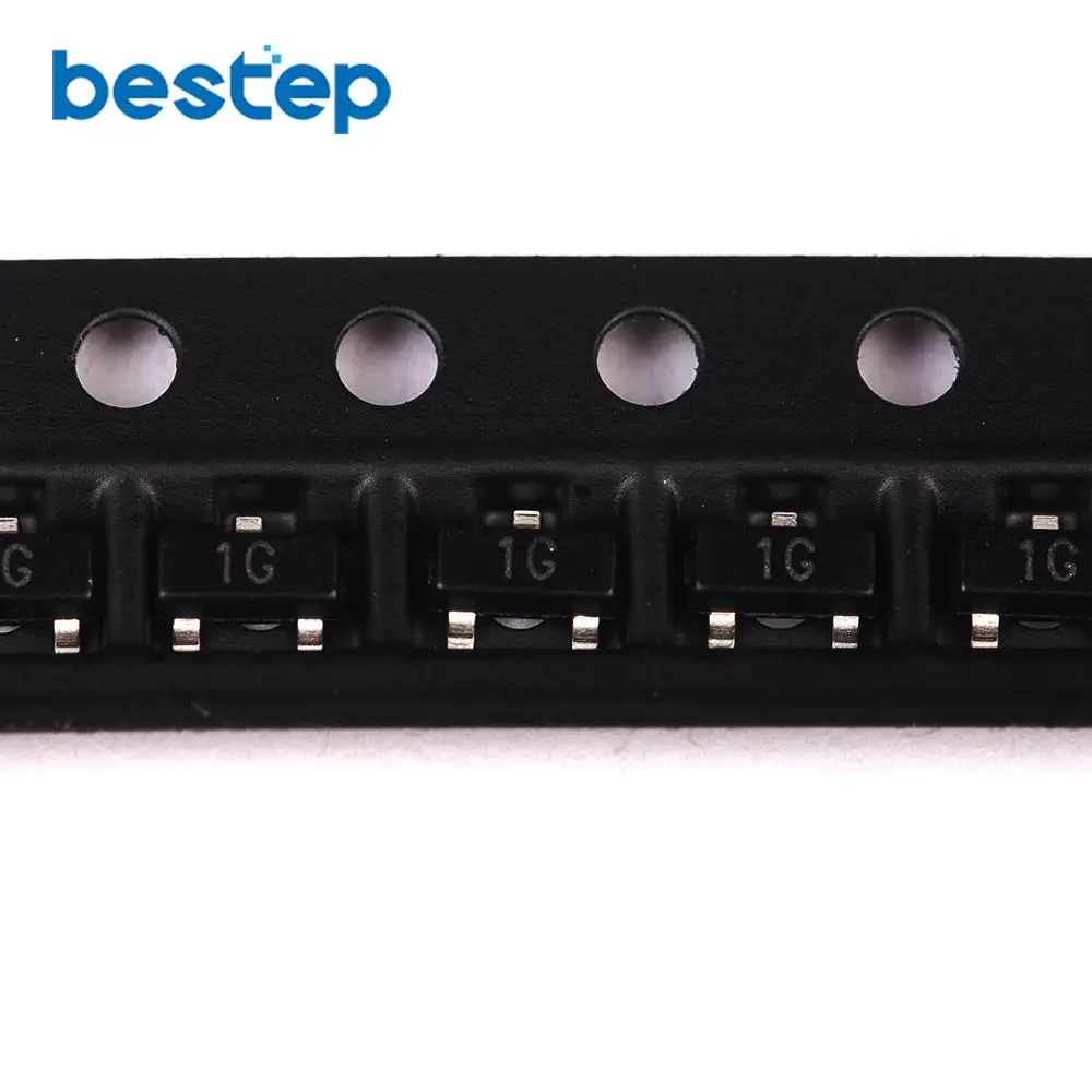 Купить 200 шт. bc847c bc847 1 г 0,1 а/45 в транзистор ST-23 в интернет ...