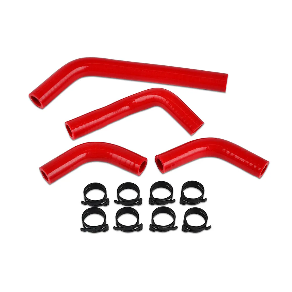 Красный силиконовый шланг радиатора для HONDA CRF250R 2004 2005 2006 2007 2008 2009 CRF250X 2010 2011
