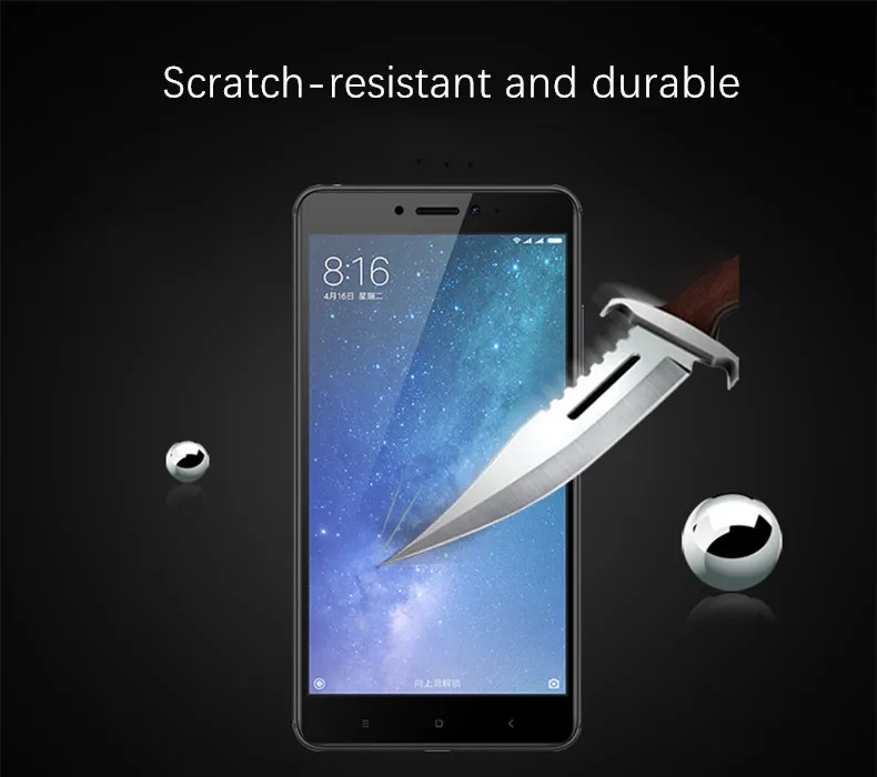 Allvcover xiaomi max2 tempered glass 3D soft edge (6)