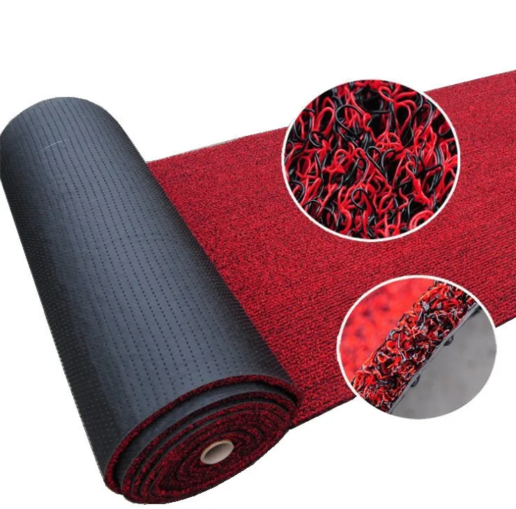 ThickerwireloopmatscarcarpetandplasticPVCspinningwireloop