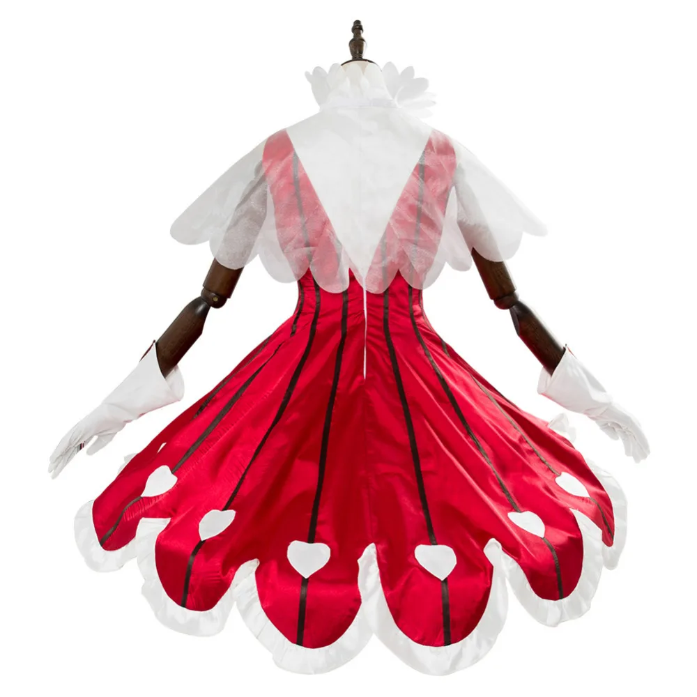 Cardcaptor Sakura костюм для косплея Kinomoto карнавальный CCS Clear Card Arc Rose Heart Rocket Beat