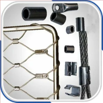 

Excellent flexibility stainless steel wire rope mesh for balustrade