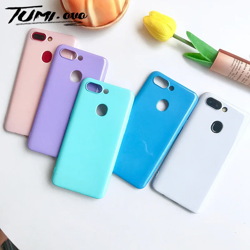 

Glitter Macaron Candy Color Silicone TPU Cases For Xiaomi Mi 6 6X 7 8 8SE 9 9SE 8 Lite A2 Redmi F1 Note 7 6 Pro Cover Capa