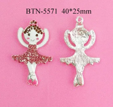 

Free shipping 40*25mm rhinestone button for DIY 10PCS/LOT can choose styles to mix(BTN-5571)