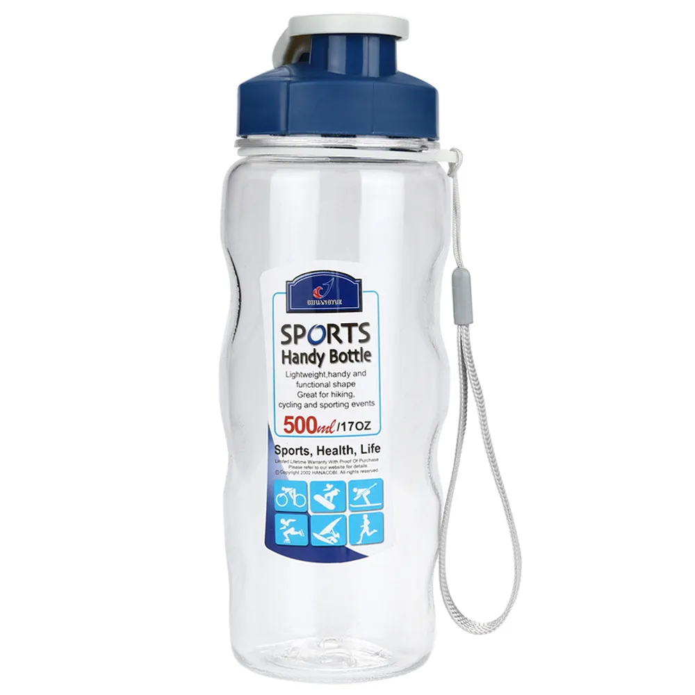 Креативная пластиковая чашка портативная бутылка для воды уличная спортивная бутылочка для путешествий герметичная высокая температура 500 мл Горячая Распродажа