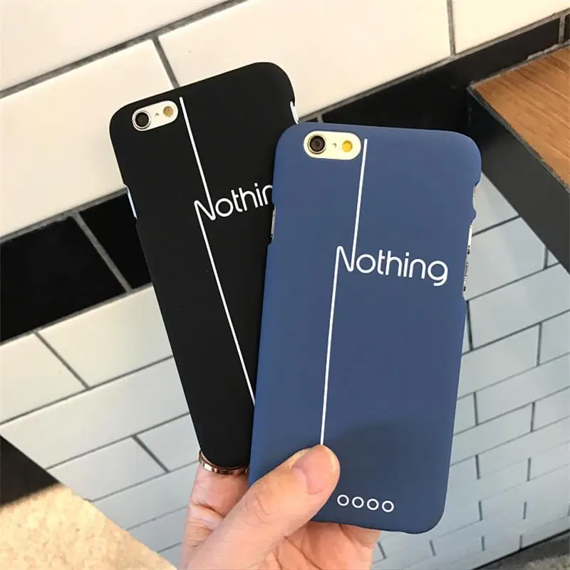 

Business Phone Cases for iPhone X XS Word Pattern Hard Ultra Thin Phone Back Shell for iPhone 5 5s 6 6s 7 8 Plus Matte Covers