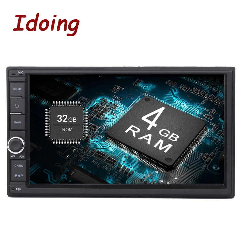 

Idoing 2Din 7"Android 8.0 Car Multimedia Player Steering-Wheel For Nissan/Universal 8Core Fast Boot 4G+32G Fast Boot NO DVD