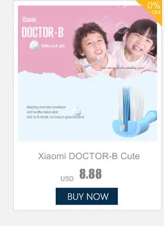 Xiaomi Mi дома Водонепроницаемый Электрический Зубная щётка Перезаряжаемые звукового путешествия электрическая зубная щетка гигиена полости