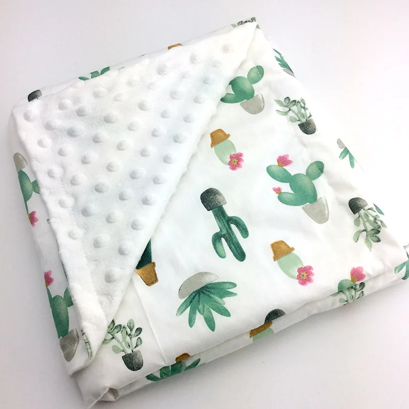 Koop Baby Katoen Dunne Super Zachte Flanellen Deken Pasgeboren Peuter minky Baby Deken Stripped Inbakeren Wrap Beddengoed Covers Bellen