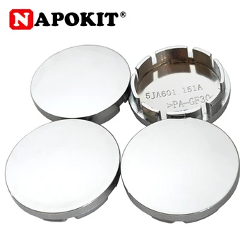 

4PCS/lot 56MM Chrome Car Wheel Center Hub Caps Badge Emblem Sticker Decal Wheel Rim Dust-proof Cover for 56mm Logo Badge