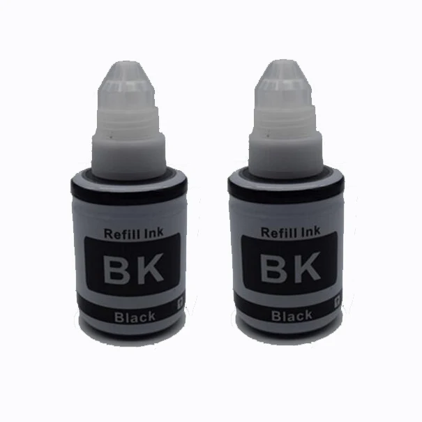 2 pack 135ml refill black ink for Canon PIXMA G1100 G2100 G3100 G1000 G2000 G2002 G3000 G1900