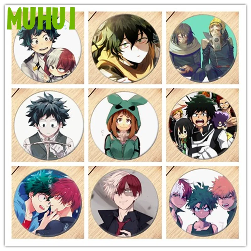 

Free Shipping Anime Boku no Hero Academia Brooch Pins Pins Badge Accessories For Clothes Backpack Decoration 18649