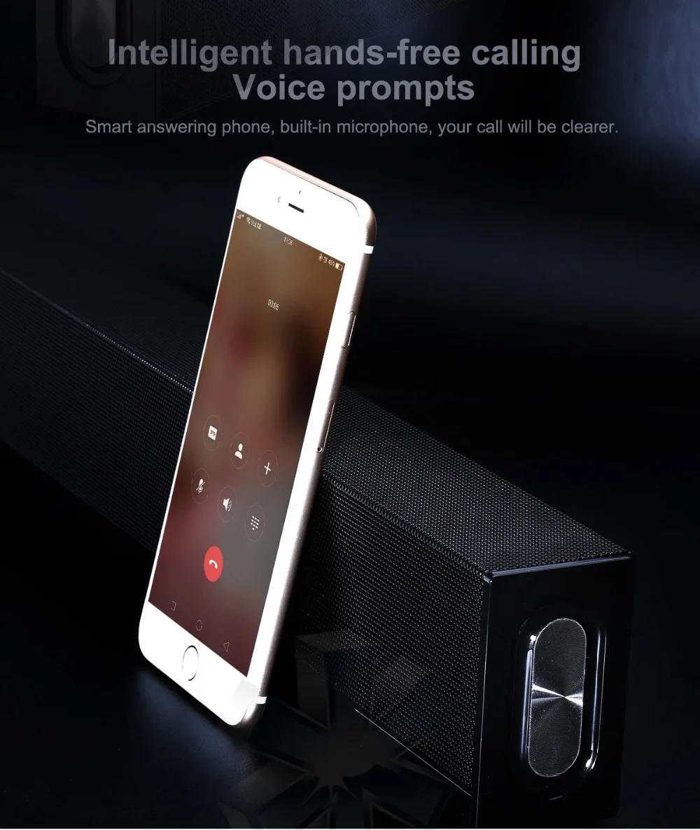 Портативный ТВ Bluetooth динамик 4,0 20 Вт супер бас 3D объемный динамик s поддержка TF, FM, аудио, пульт дистанционного управления для телефона громкий динамик
