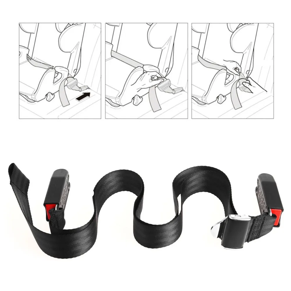 Новое популярное автомобильное детское безопасное сиденье Isofix/защелка мягкий интерфейс Соединительный ремень фиксирующая лента высокое качество