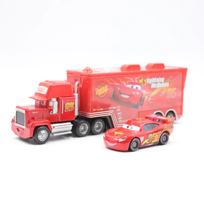 Машинки из сплава и пластика Disney Pixar Малый грузовик № 43 король 95 маккаен 86 Htb 1:55