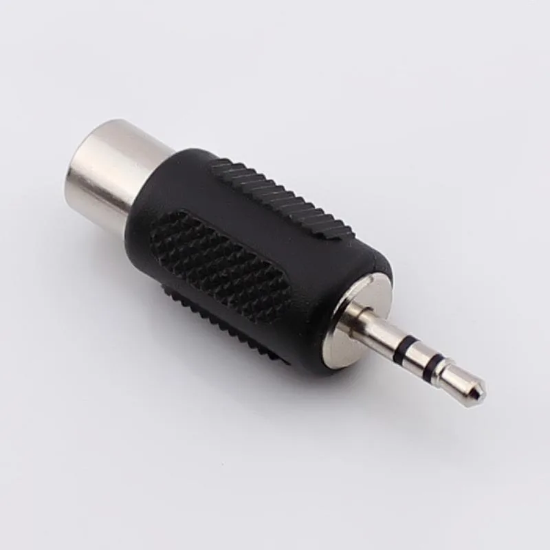 100pcs Jack 2 5mm Stereo Connector Turn Lotus Female Audio Adapter 2 5mm Dual Channel to RCA Female Headphone Plug