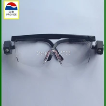 Черный яркий светодиодный фонарь защитные очки для ночного чтения очки для безопасной промышленной работы ремонт автомобиля Спорт на открытом воздухе езда