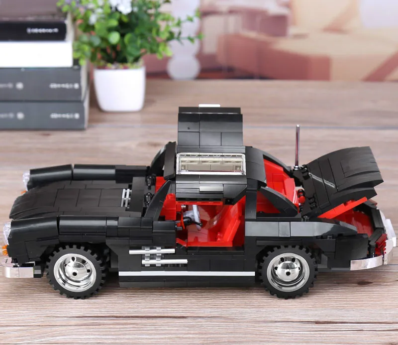 Классические dream-cars креативные супер роскошные автомобили Benz винтажный автомобиль MOC строительный блок Модель Кирпичи игрушки для мальчиков Коллекция подарков