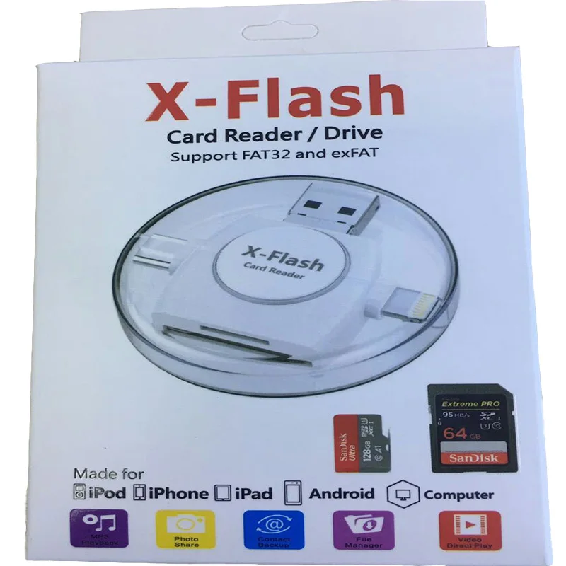 2018New Usb Flash Drive Multifunction For iphone / Android
