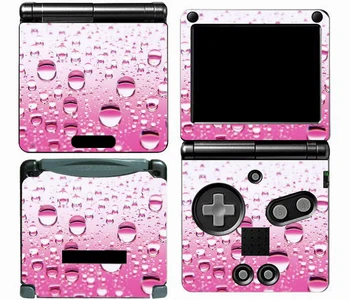 

Pink Drop 007 Vinyl Skin Sticker Protector for Nintendo GameBoy Advance GBA SP skins Stickers