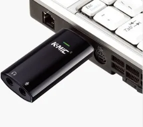K Mic KM720 компьютерный ноутбук обновленная версия внешняя звуковая карта USB