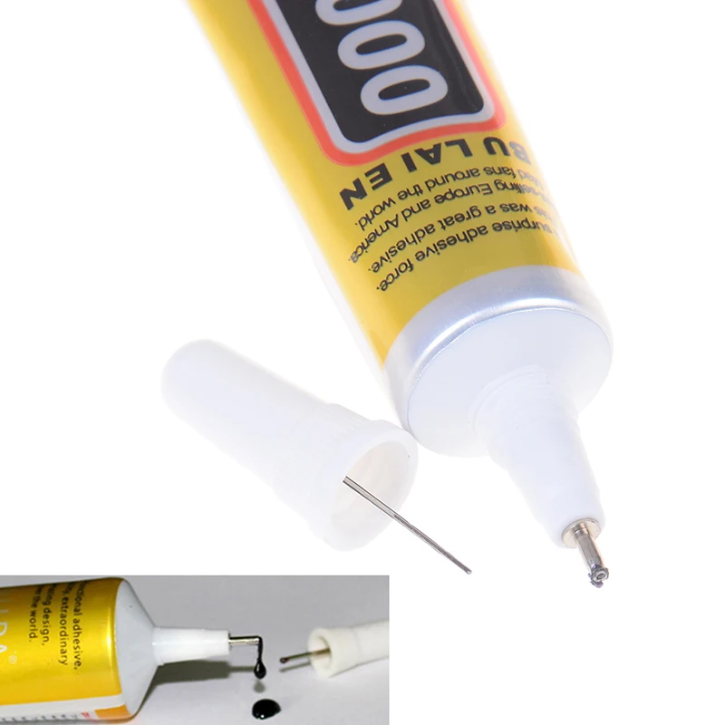 

15ml T-7000 More Powerful New Epoxy Resin Adhesive T7000 Black Liquid Glue Super Sealant Handset Touch Screen Rack Maintenance