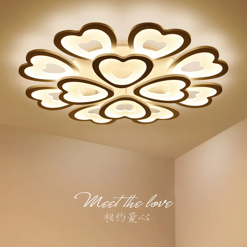 

Nordic LED living room ceiling lamps Modern Novelty Acrylic ceiling lights creative bedroom Fixtures diningroom ceiling lighting