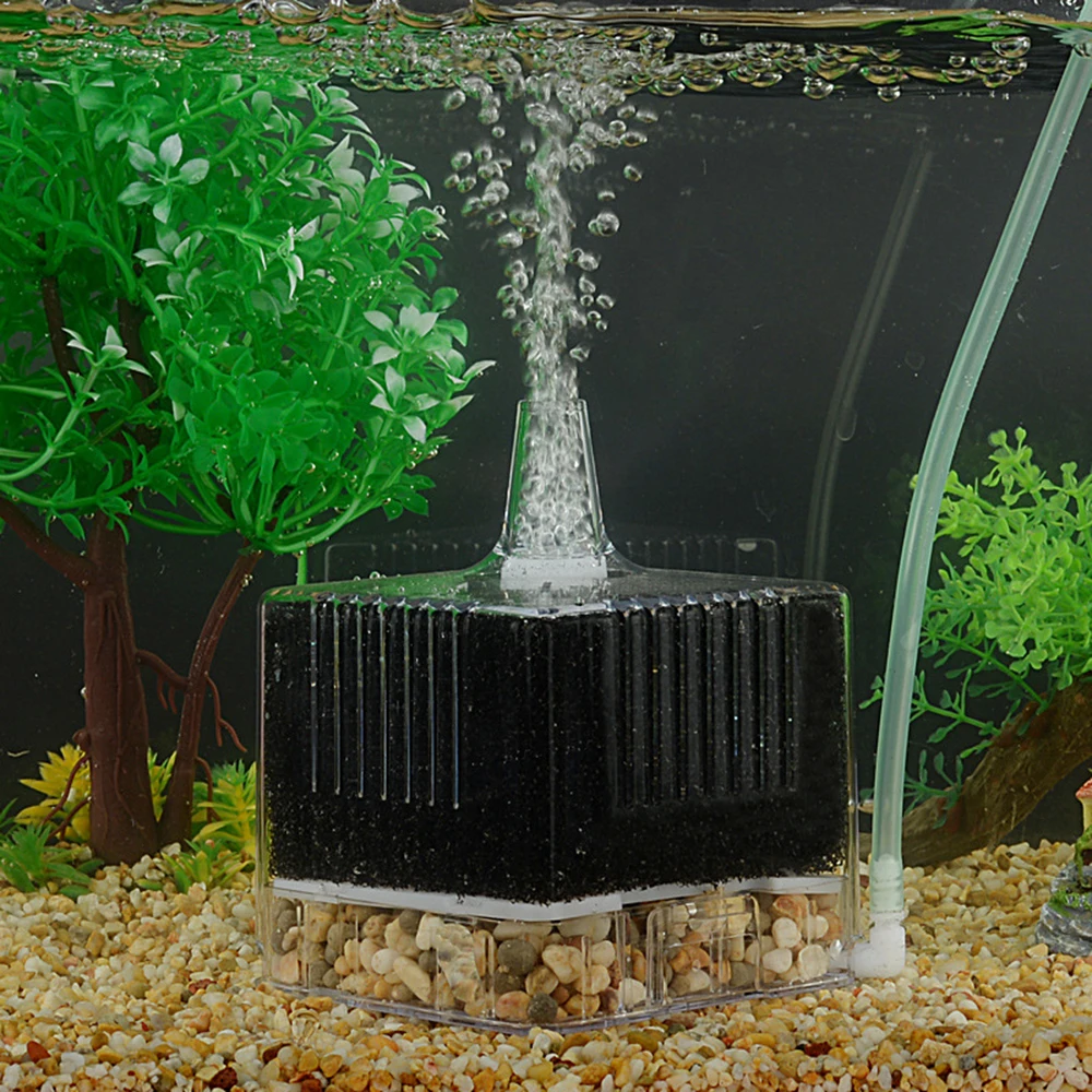 Square Cube Air Oxygen Pump Sponge Filter Diffuser for Fish Tank Aquarium Filtration Systemin
