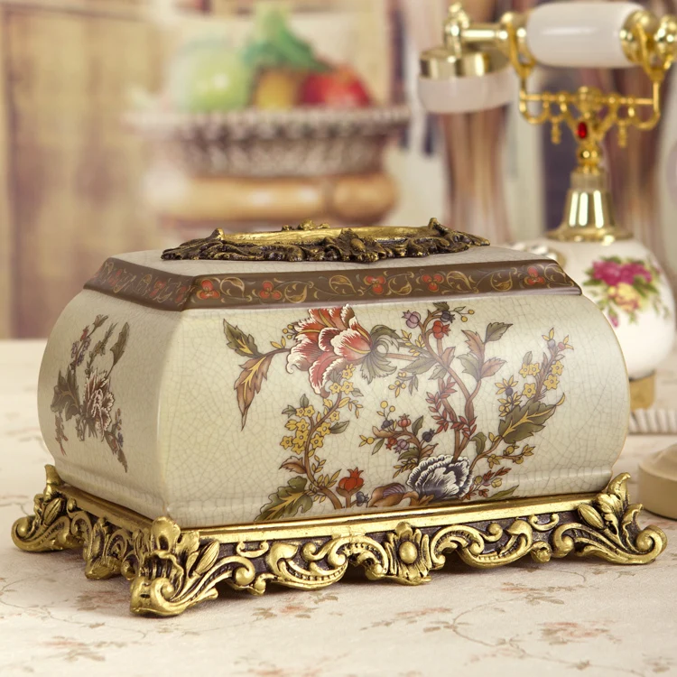 Tissue Box Tissue Pumping Home Decoration Wedding Gift Tissue Boxes