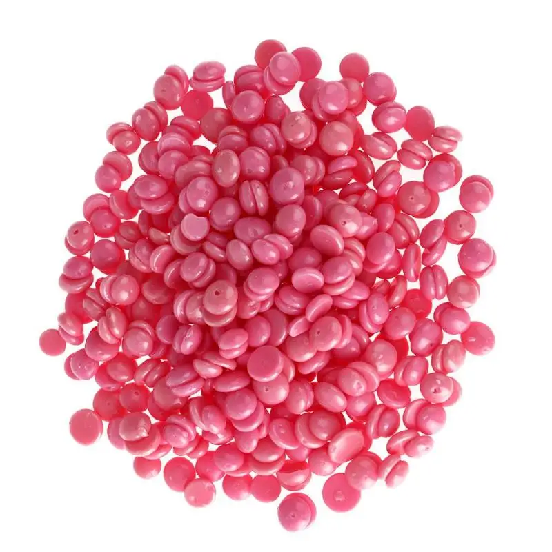 5 шт/10 шт розовый круглый плавильный воск чаши алюминиевая фольга депиляция удаление волос Bean депилятор крем чаша дропшиппинг - Цвет: 100g Wax Bean