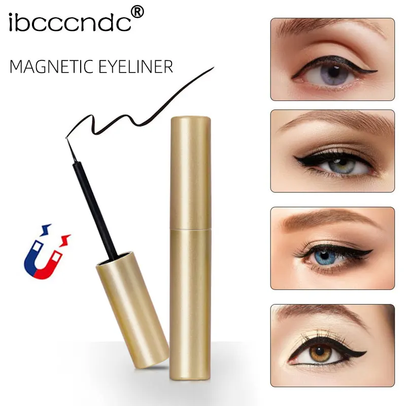 Magnetic Liquid Eyeliner for Magnetic False Eyeashes Waterproof Natural Easy To Wear Makeup Tool Magnet Lashes Extension Glue