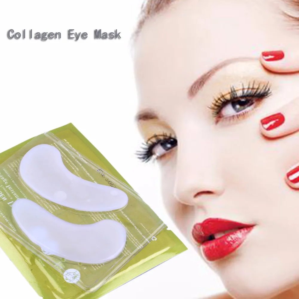 10pcs =5pack Gold Crystal Collagen Eye Moisturizing Mask Eye Patches