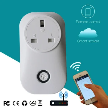 

JRGK smart Wifi socket plug APP remote control household appliances white