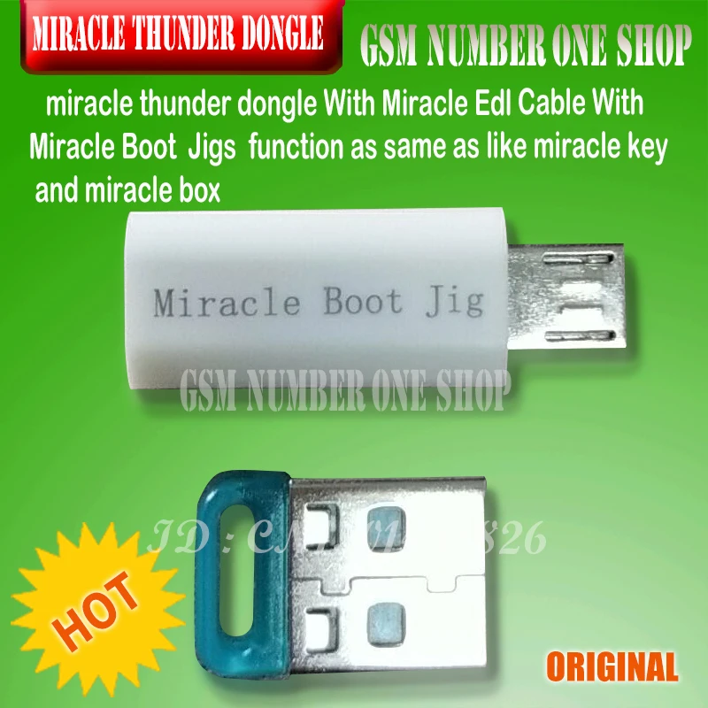 miracle thunder dongle +cable - gsmjustoncct-A2
