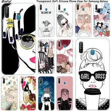 Горячие продажи, супер и надписью «Girl Boss» силиконовый чехол для телефона для samsung Galaxy A80 A70 A60 A50 A40 A40S A30 A20E A2CORE M40 Примечание 10 плюс 9 8 5 Чехол