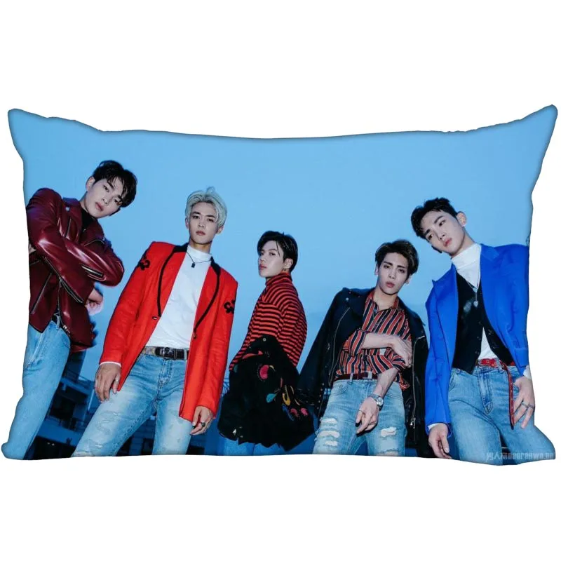 6 Новое прибытие KPOP звезда на заказ SHINee печатная атласная наволочка индивидуальный логотип две стороны больше размер 35x45 см, 40x60 см, 50x75 см - Цвет: 6