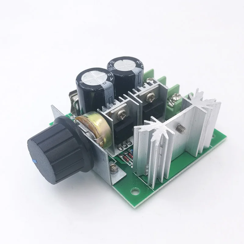 PWM контроллер скорости двигателя постоянного тока 12 V-40 V 10A