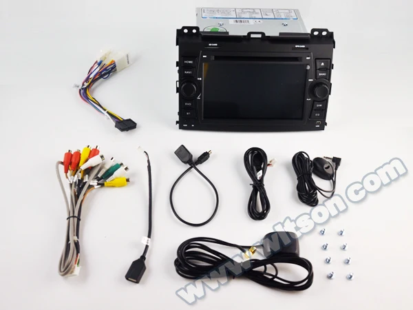 Perfect WITSON Android 9.1 CAR DVD PLAYER For TOYOTA PRADO 120 CAR AUDIO PLAYER WITH GPS MIRROR LINK/ 4G/DVR/DAB/OBD/TPMS SUPPORT 5