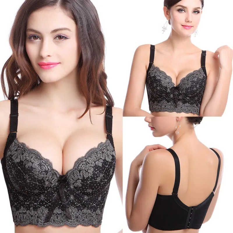 SeSexy Boost Magic Enhancer Padded/Side Support/ Lace Women Push Up Padded Bra Size 34-40 Cup 2