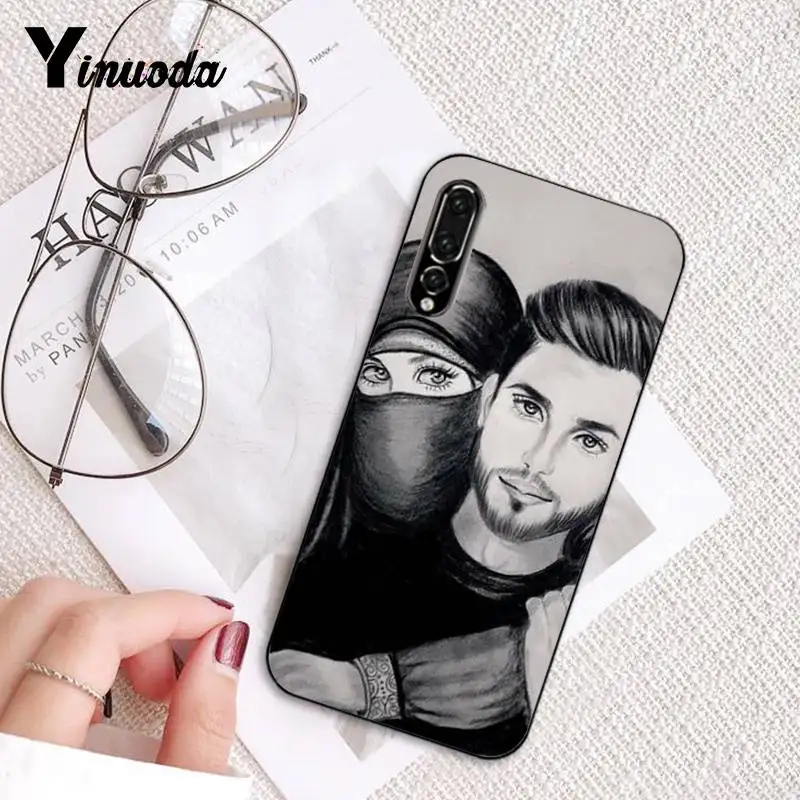 Oriental Woman In Hijab Face Muslim Islamic Gril Eyes Phone Case