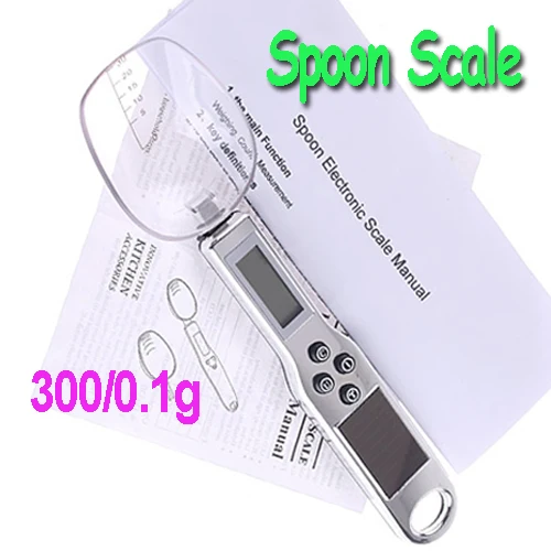 300g*0.1g 300/0.1g Digital Spoon Scale Kitchen Weighing Scales Free shipping dropshipping wholesale | Инструменты