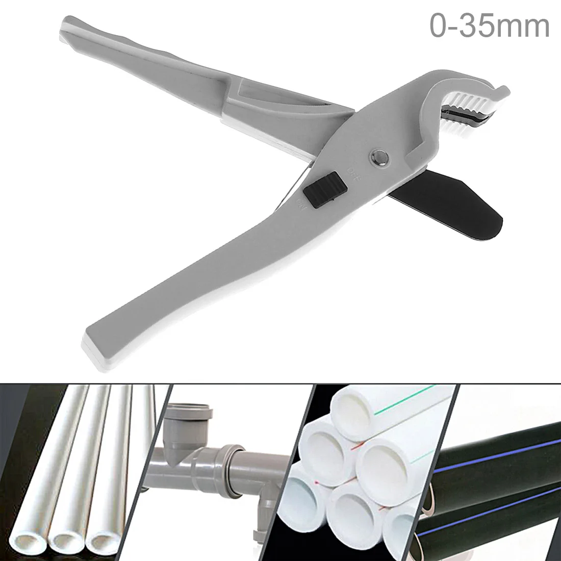 

Titanium Water Pipe Cutter 35mm PVC PPR Tube Cutter Scissors Plumber Shears Hand Tools