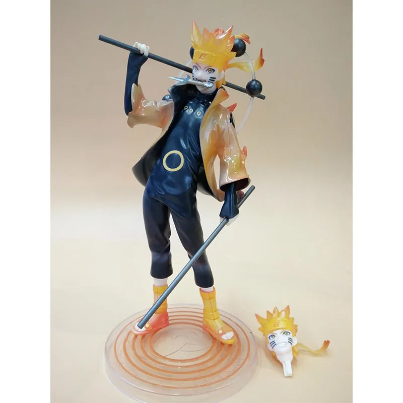Аниме Наруто Shippuden Ootutuki Hagoromo Uzumaki ПВХ фигурка Коллекционная модель игрушки для