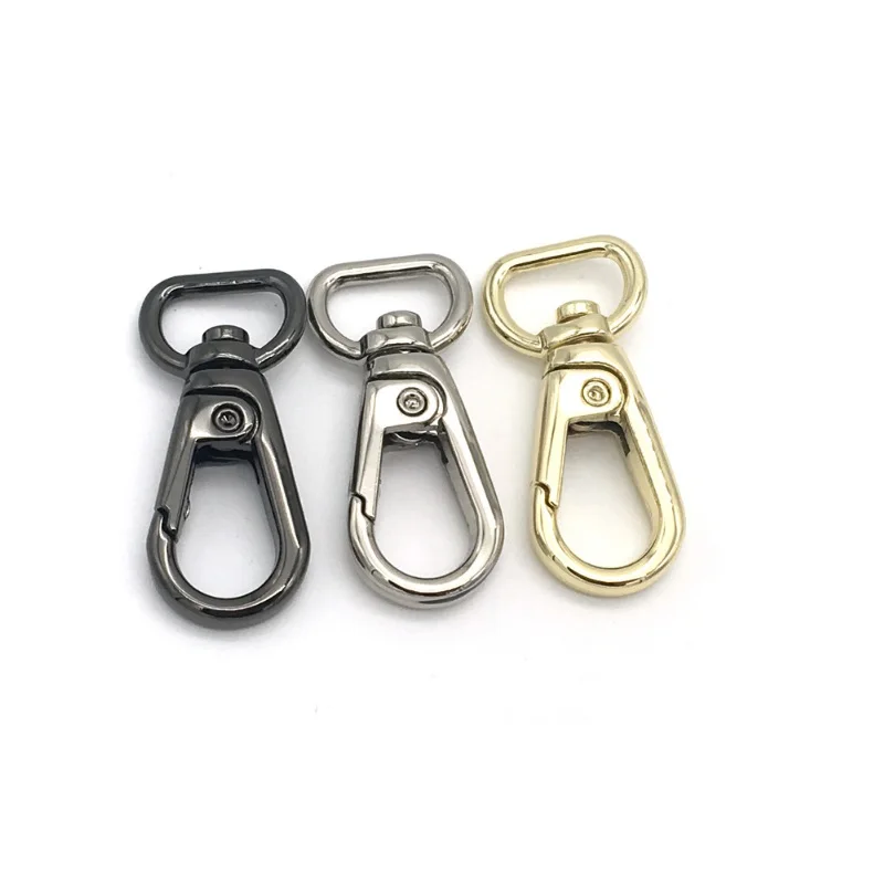 

500pcs luggage bag belt Straps Metal Buckles Dog Collar Hanger Lobster Clasps Swivel Trigger Clips Snap Hook DHL free shipping