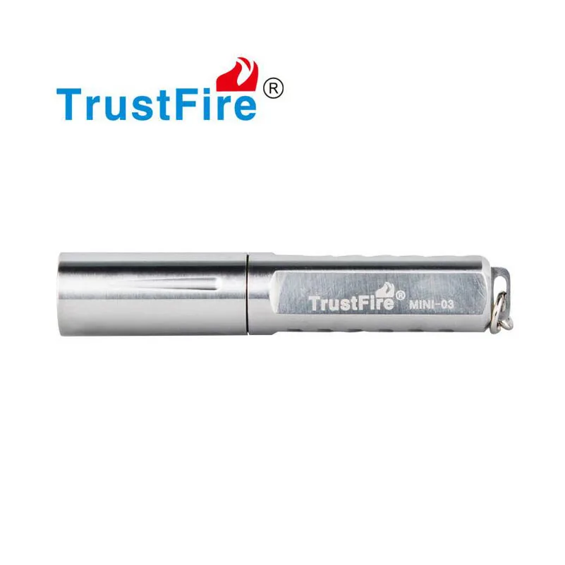 Trustfire mini03 водонепроницаемый мини-светильник из нержавеющей стали* XPG R5 светодиодный фонарь брелок Светильник фонарь+ Trustfire 10440 Батарея