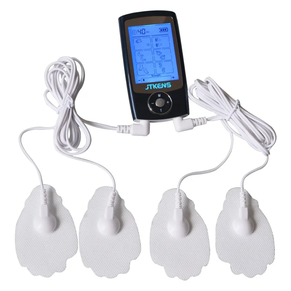 Health care  Therapy Massage Device Muscle Relax Massager With 4Pcs Electrode Pads