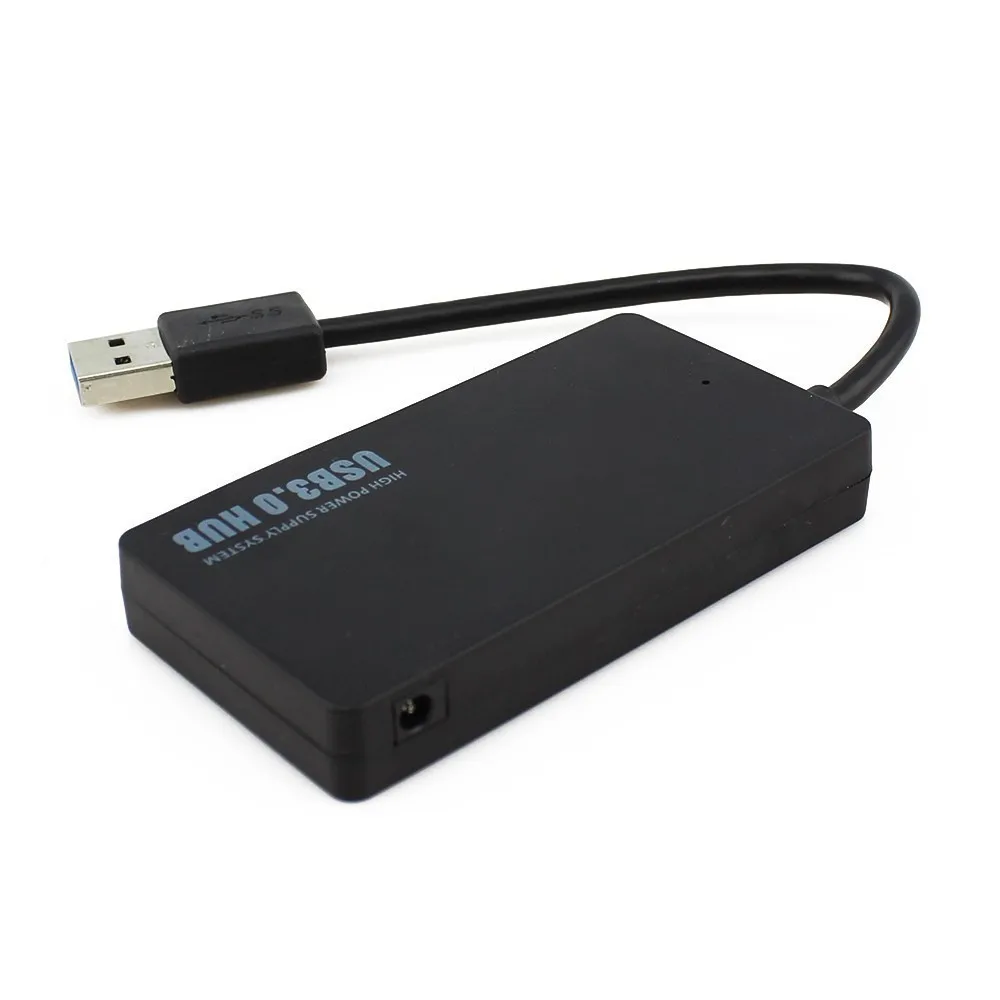 CHYI USB 3,0 хаб мульти в одном 4 порта USB3.0 хаб сплиттер с внешним адаптером питания комбо ПК Аксессуары для компьютера Macbook