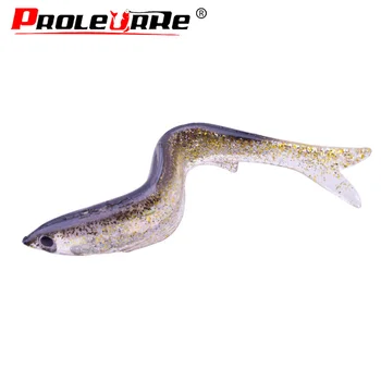 

1Pcs 13cm 13.8g Lead Head Luminous Soft Fishing Lures Built-in shaped aluminum block Soft Fish Bait Minnow Swimbaits Pesca