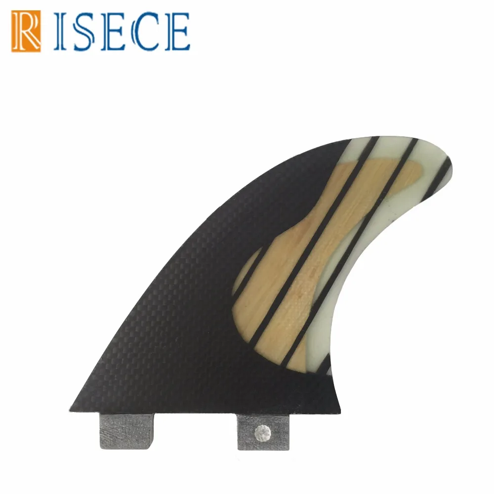 New design Carbon Fiber FCS Surfboard Fins Bamboo FCS Surfing Fins G5