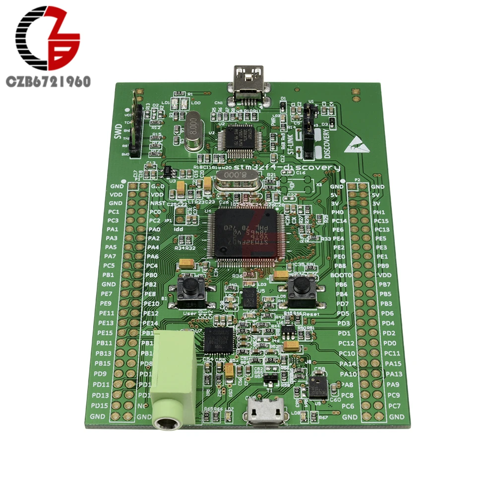 Stm32f4 Обнаружение Stm32f407 Cortex-m4 макетная плата ST-link V2